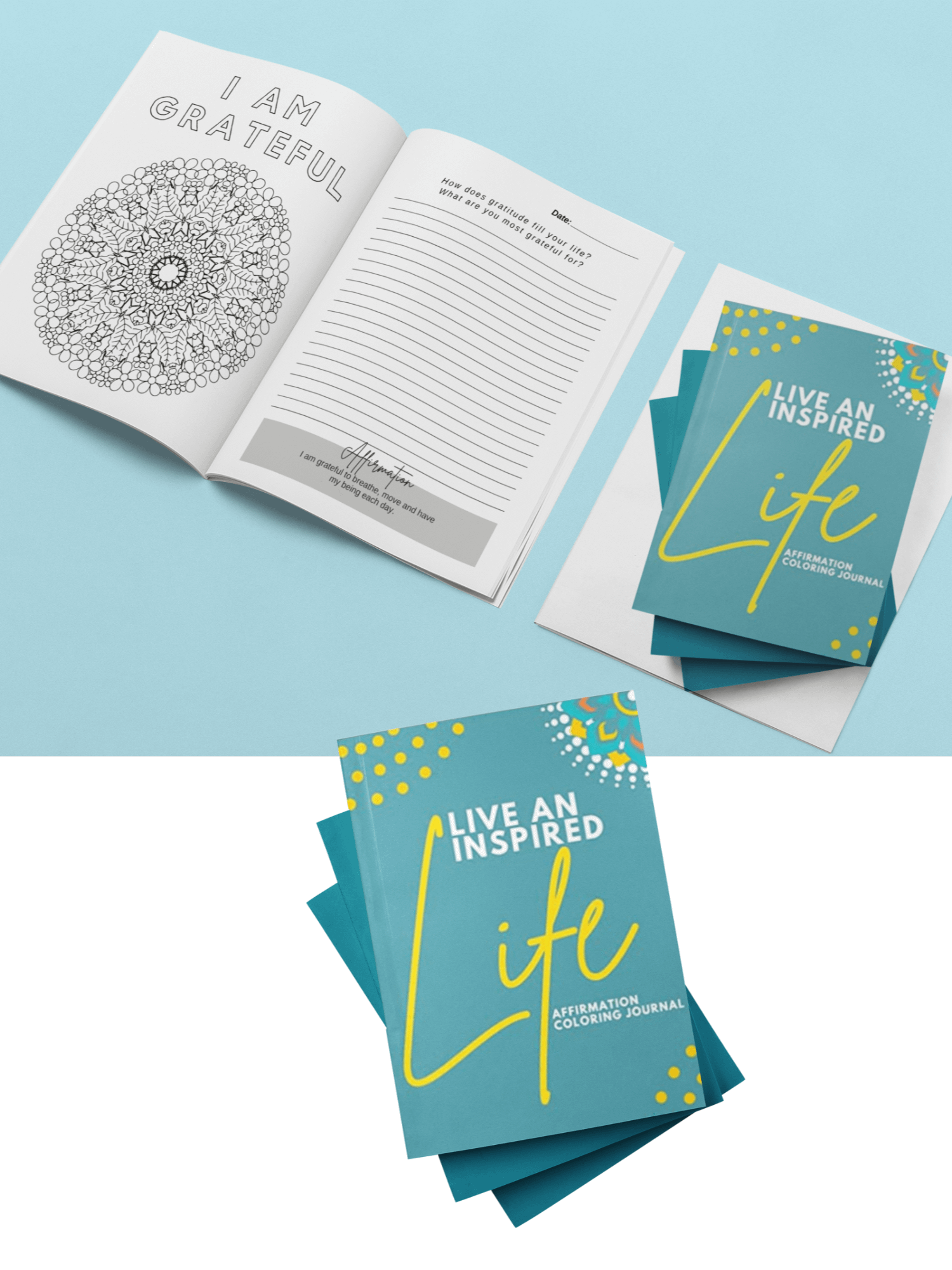 Bless Her Bundle - 10 Affirmation Coloring Journals product image (1)