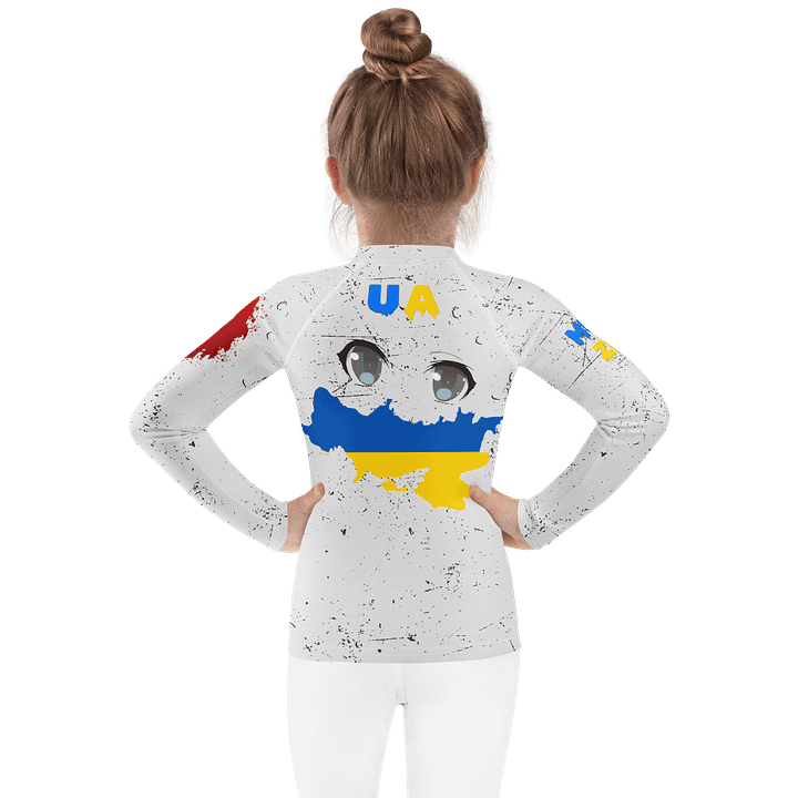 All-Over Print Kids Rash Guard product image (2)