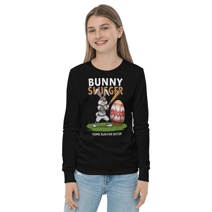 Bunny Slugger Youth Long Sleeve Tee product image (4)