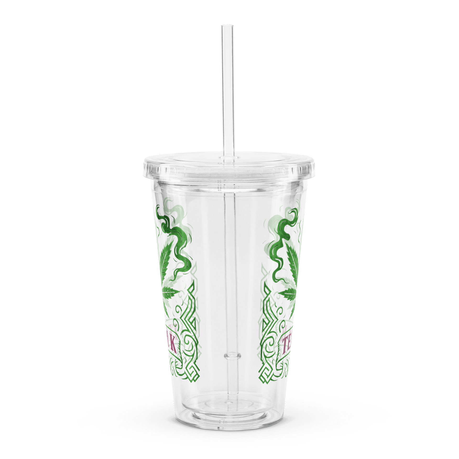 Team K V-7 Clear Plastic Tumbler product image (3)