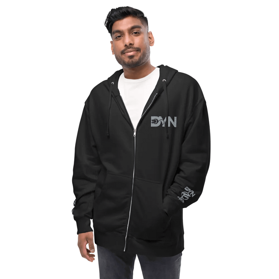 TopFrag™ DYN™ Optik Independent Trading Co. Fleece Zip Up Hoodie product image (24)