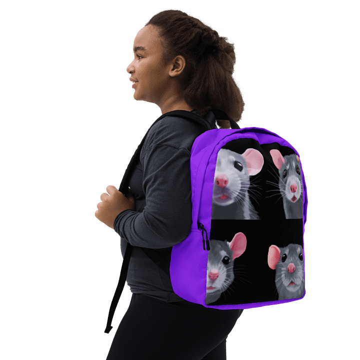 four blue rats backpack product image (2)