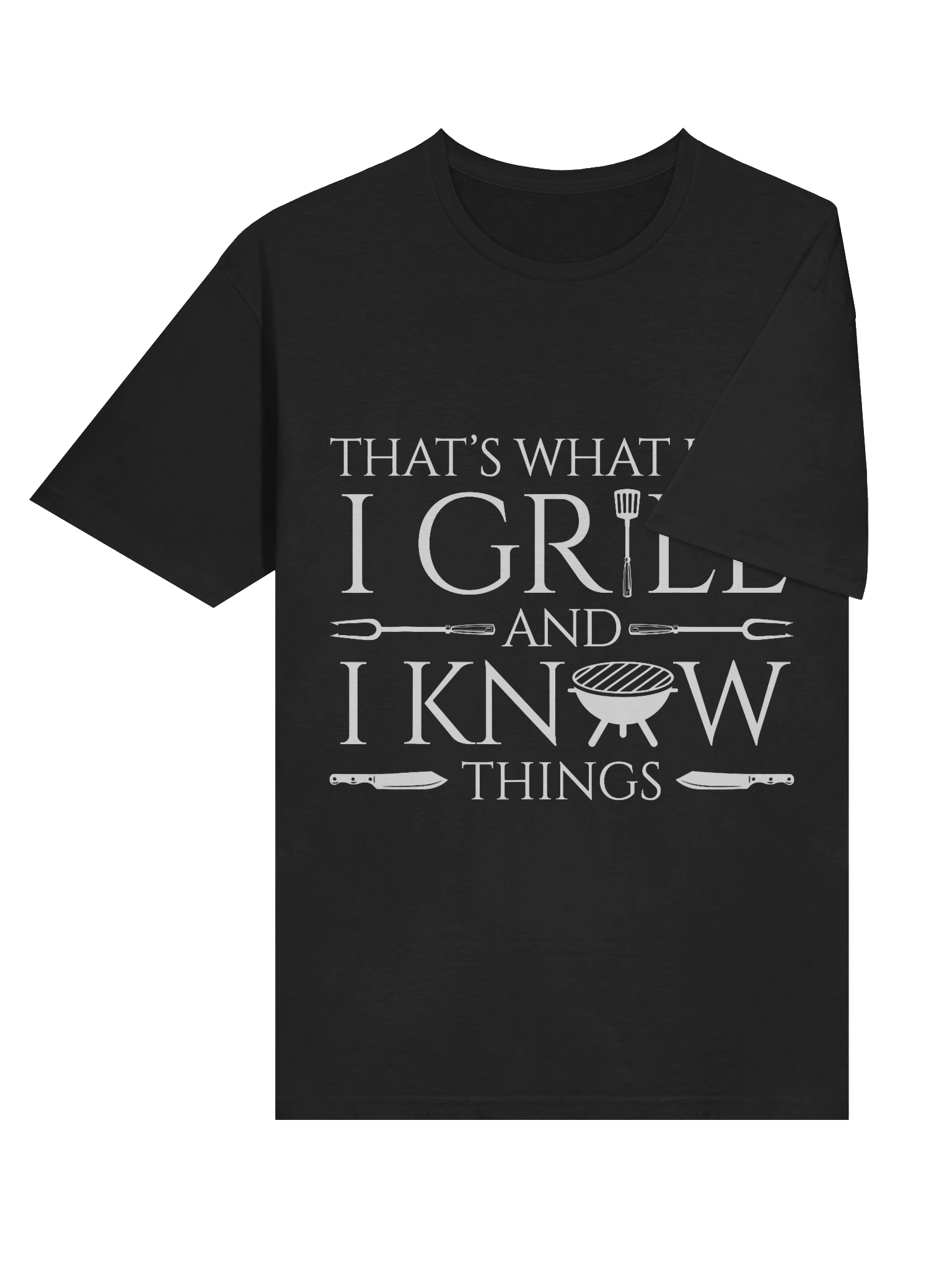 That’s What I Do — I Grill and I Know Things – Gildan Softstyle Unisex T-Shirt product image (4)