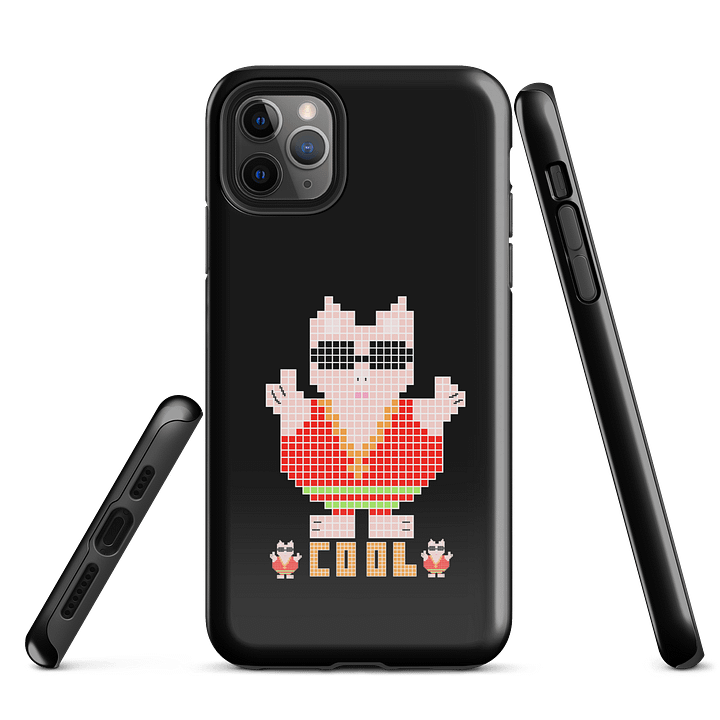 Pixel Art 'COOL' iPhone® Tough Case product image (5)