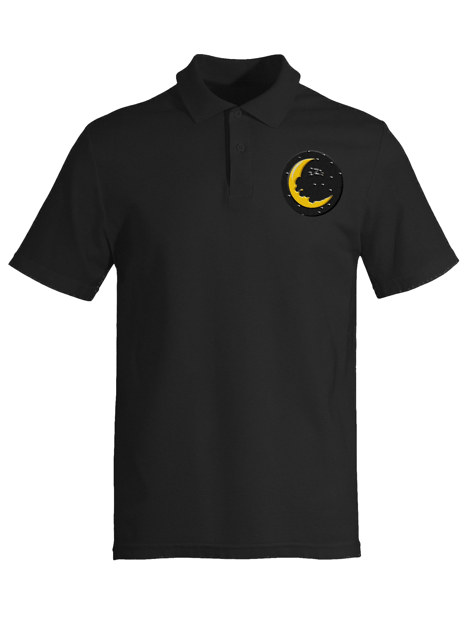 Sleepy Moon Unisex Pique Polo Shirt product image (9)
