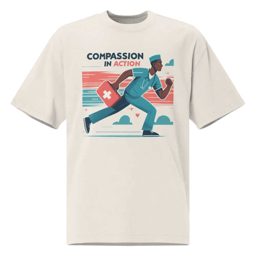 Compassion in Action Oversized Tee product image (3)