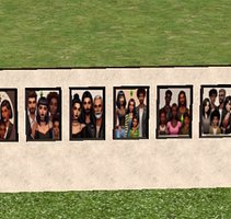 Alternative Sims 2 Family Portraits!