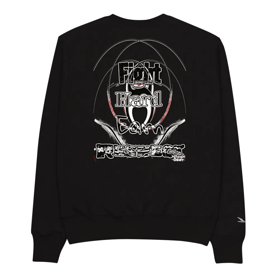 Fight Hard Earn Respect - Embroidered - Crewneck Sweatshirt product image (8)