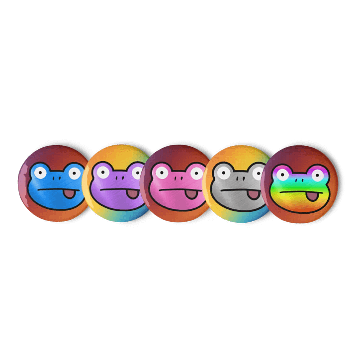 Set 2 of 2 Froggy Pins product image (1)