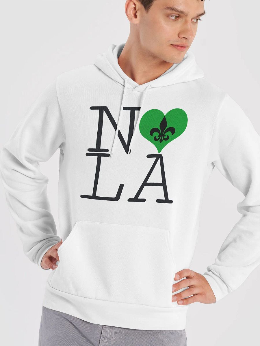 I LOVE NOLA **SUPERSOFT BIGSHOT HOODIE** (GREEN HEART) product image (45)
