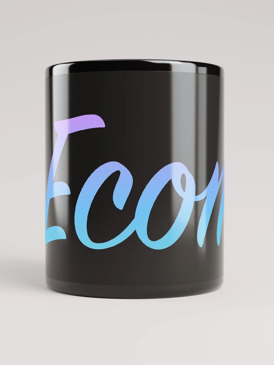 Ecom Scripted Mug (Black) product image (9)