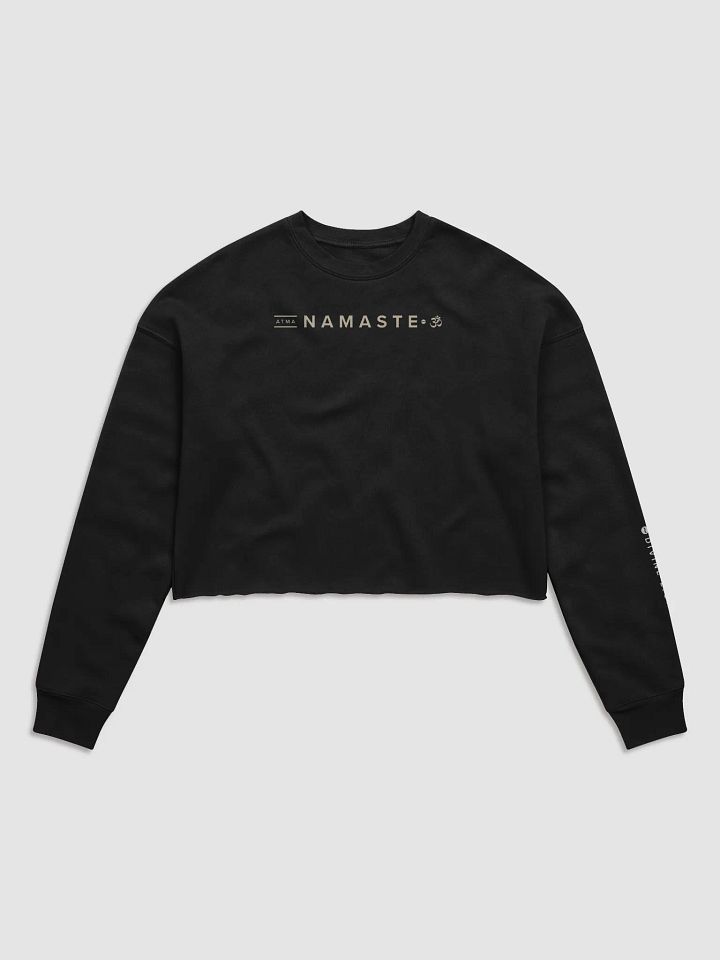 Namaste Warrior Women's Crop Sweatshirt product image (2)