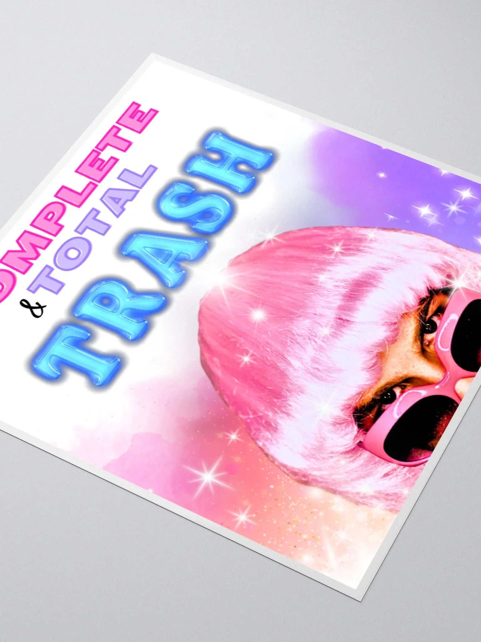 Gay Reg - Complete & Total Trash - Sticker product image (7)