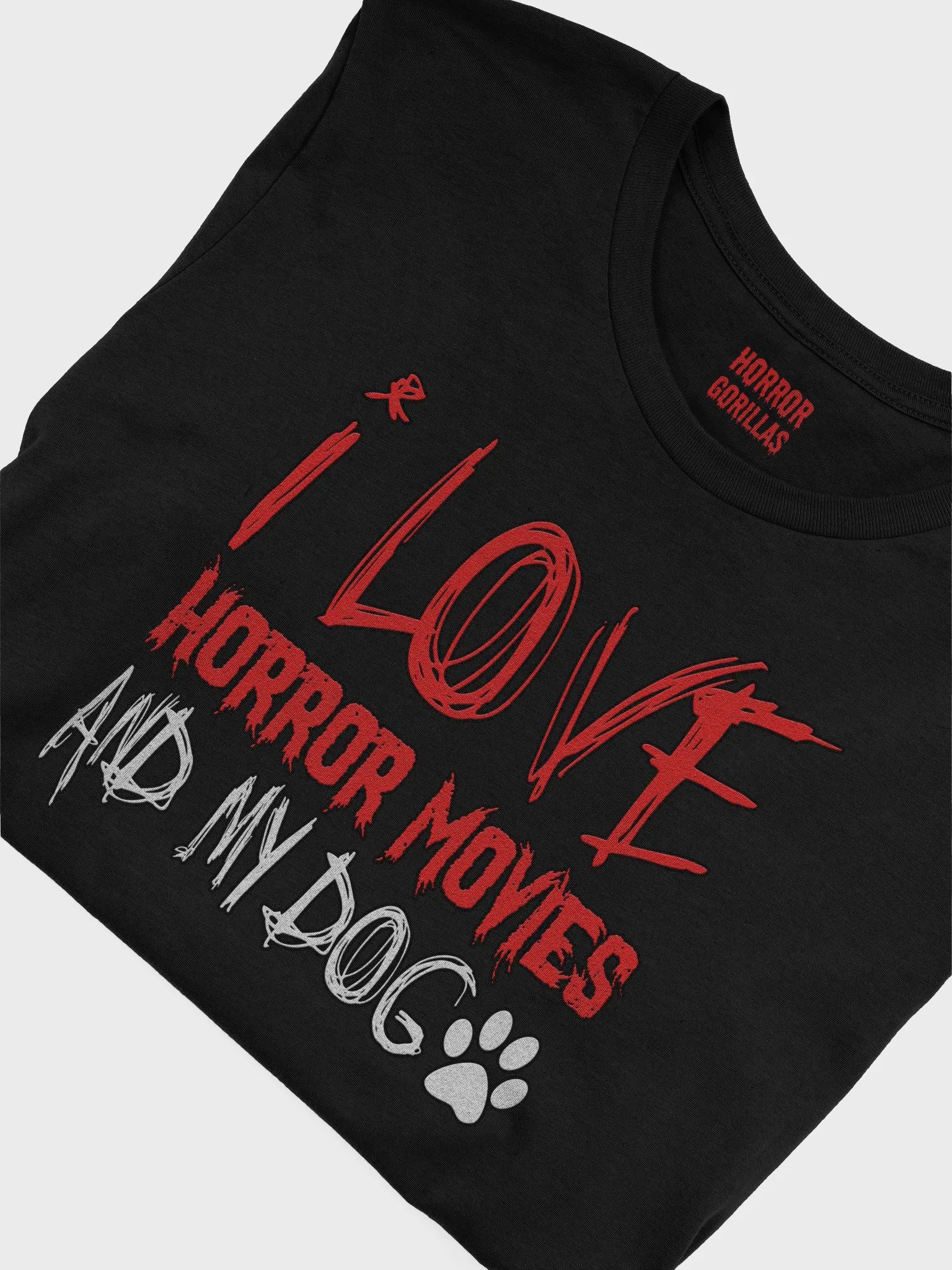 I Love Horror Movies And My Dog T-Shirt product image (25)