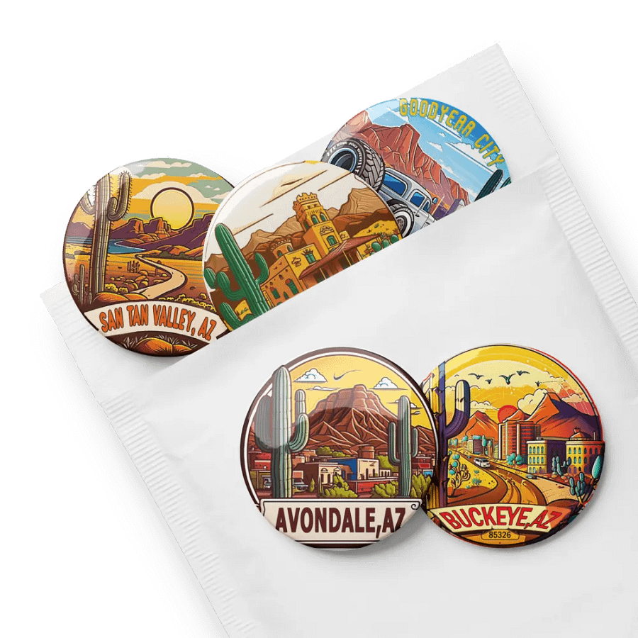 Arizona State - Set Of 5 Pins product image (8)