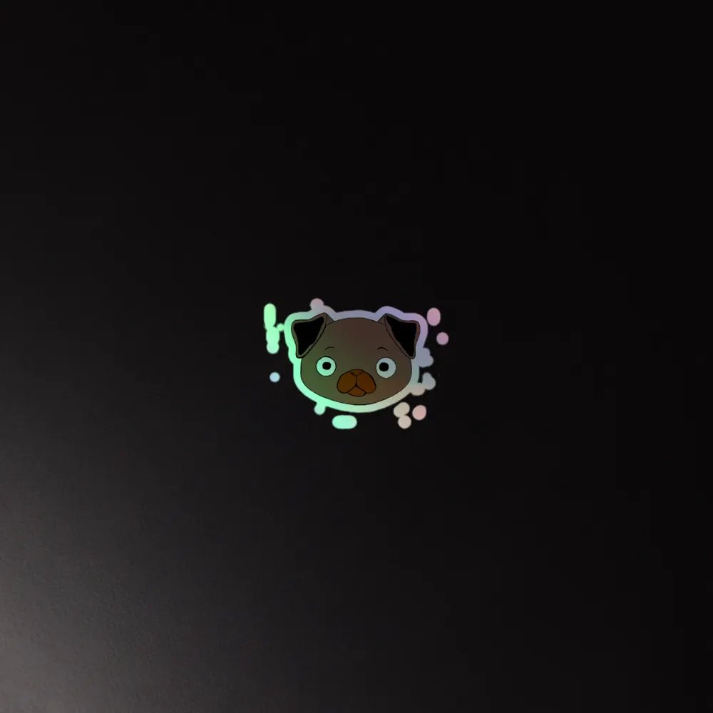 Stickers - plain puggo product image (4)