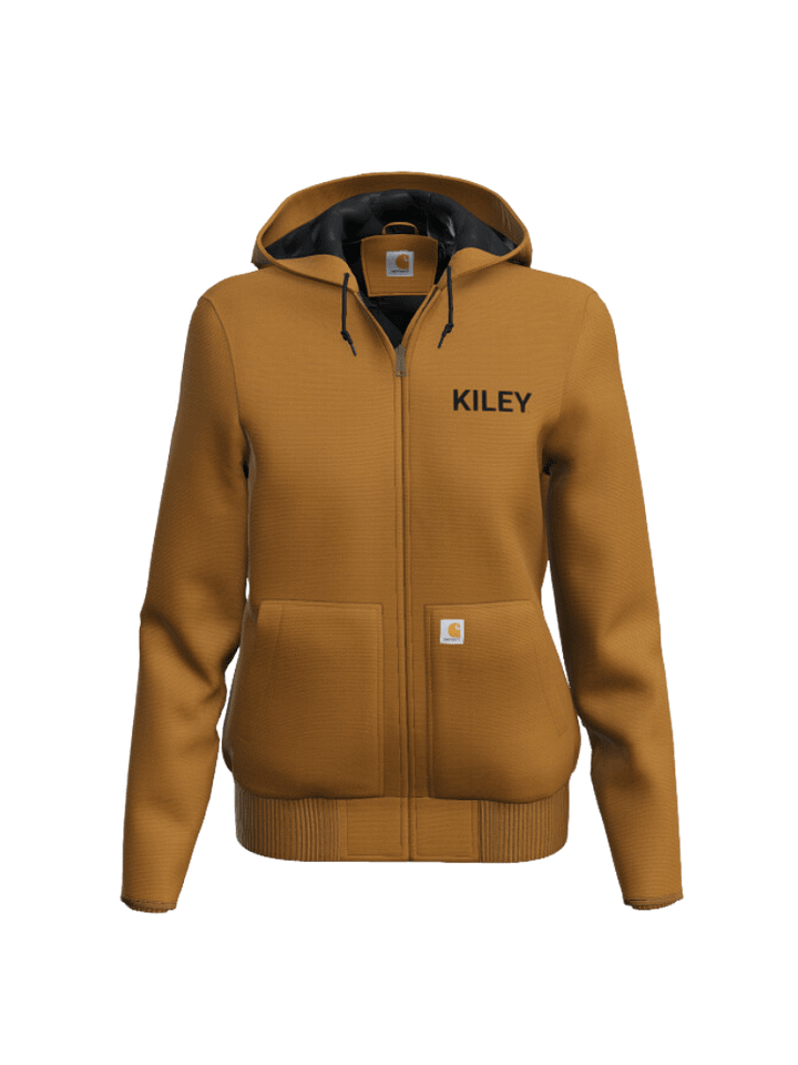 KILEY Women's Carhartt Loose Fit Washed Duck Insulated Active Jac product image (1)