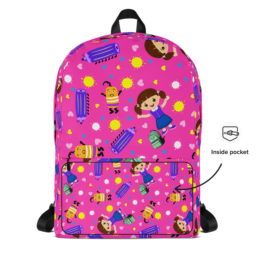 Cheerful Cartoon All-Over Print Backpack product image (5)