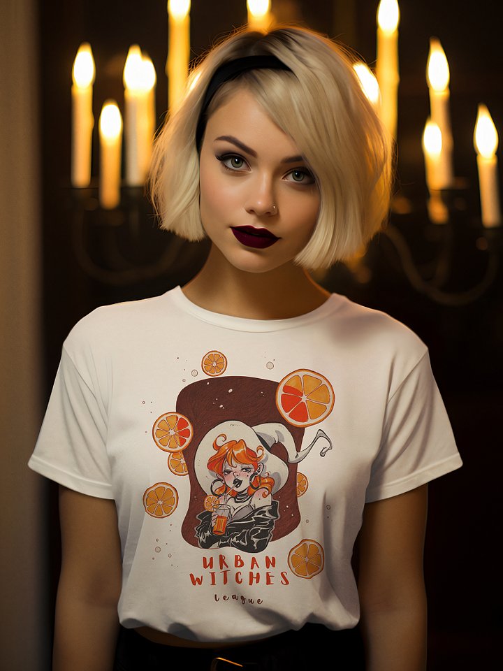 Orange Witch Tshirt - Unisex product image (1)