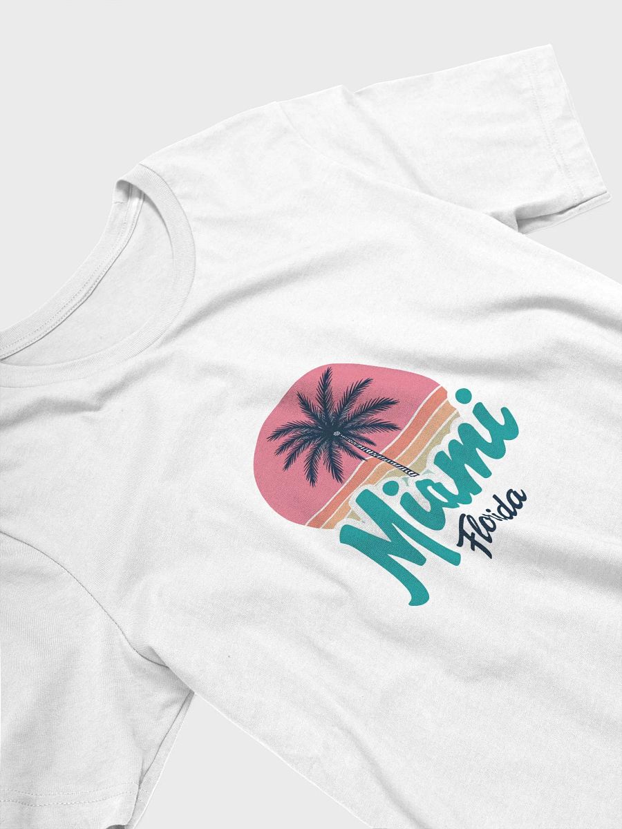 Sunset Palms Miami Vibes T-Shirt product image (4)