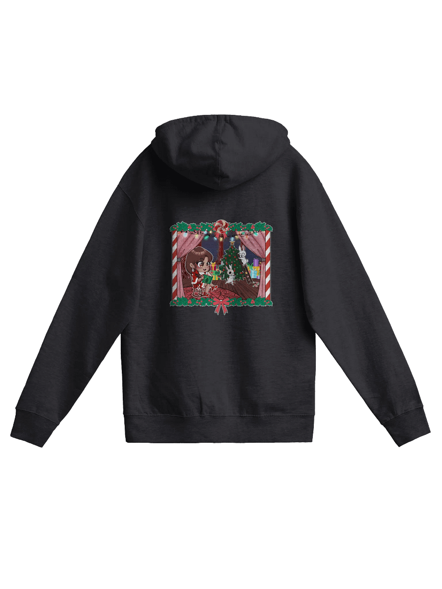 Festive Holiday Fleece Zip-Up Hoodie product image (3)