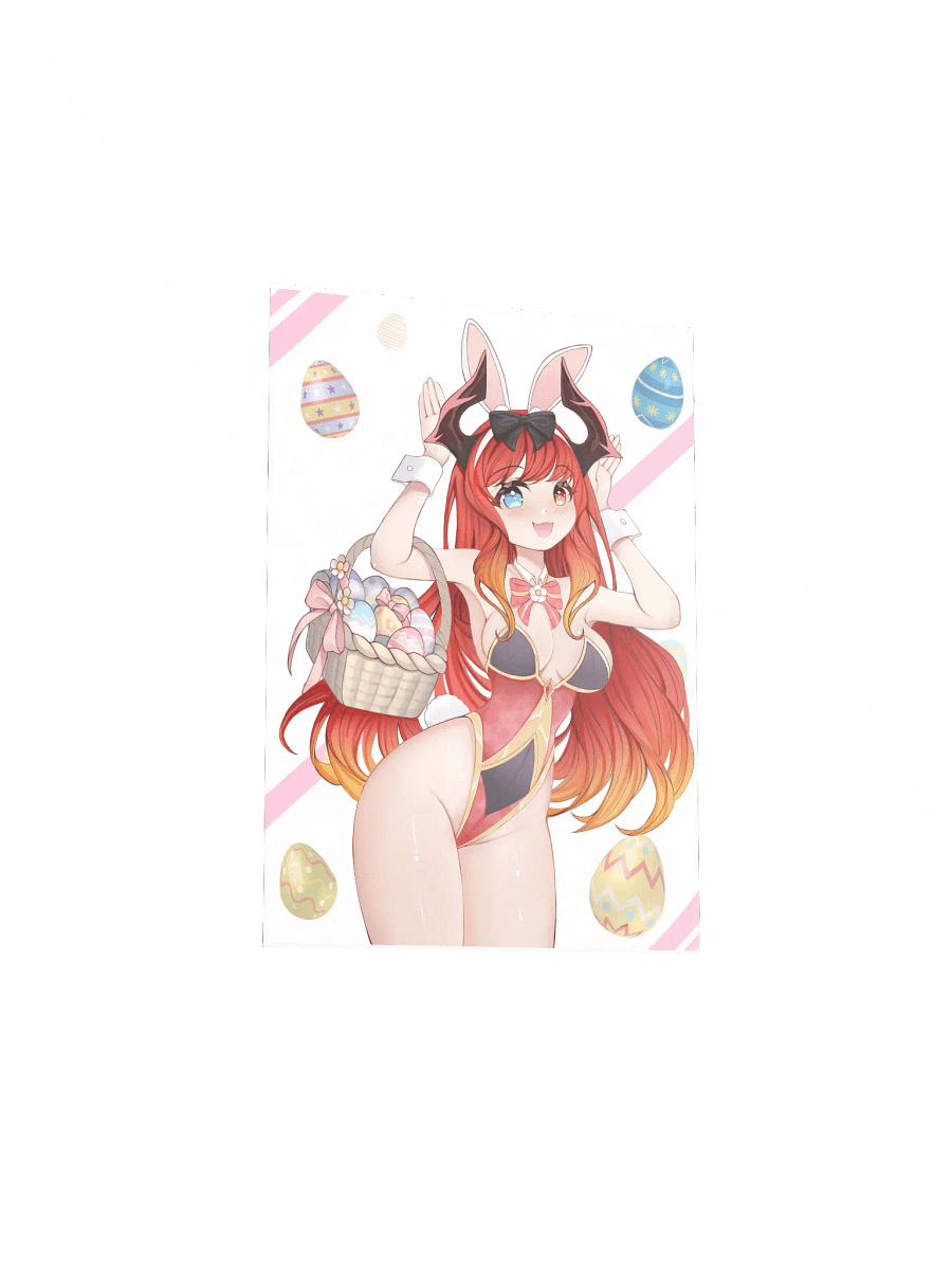 Bunny Babe Easter Poster product image (16)