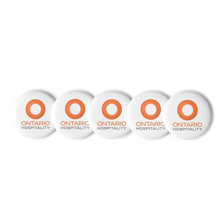 Ontario Hospitality Pin Button Set product image (1)