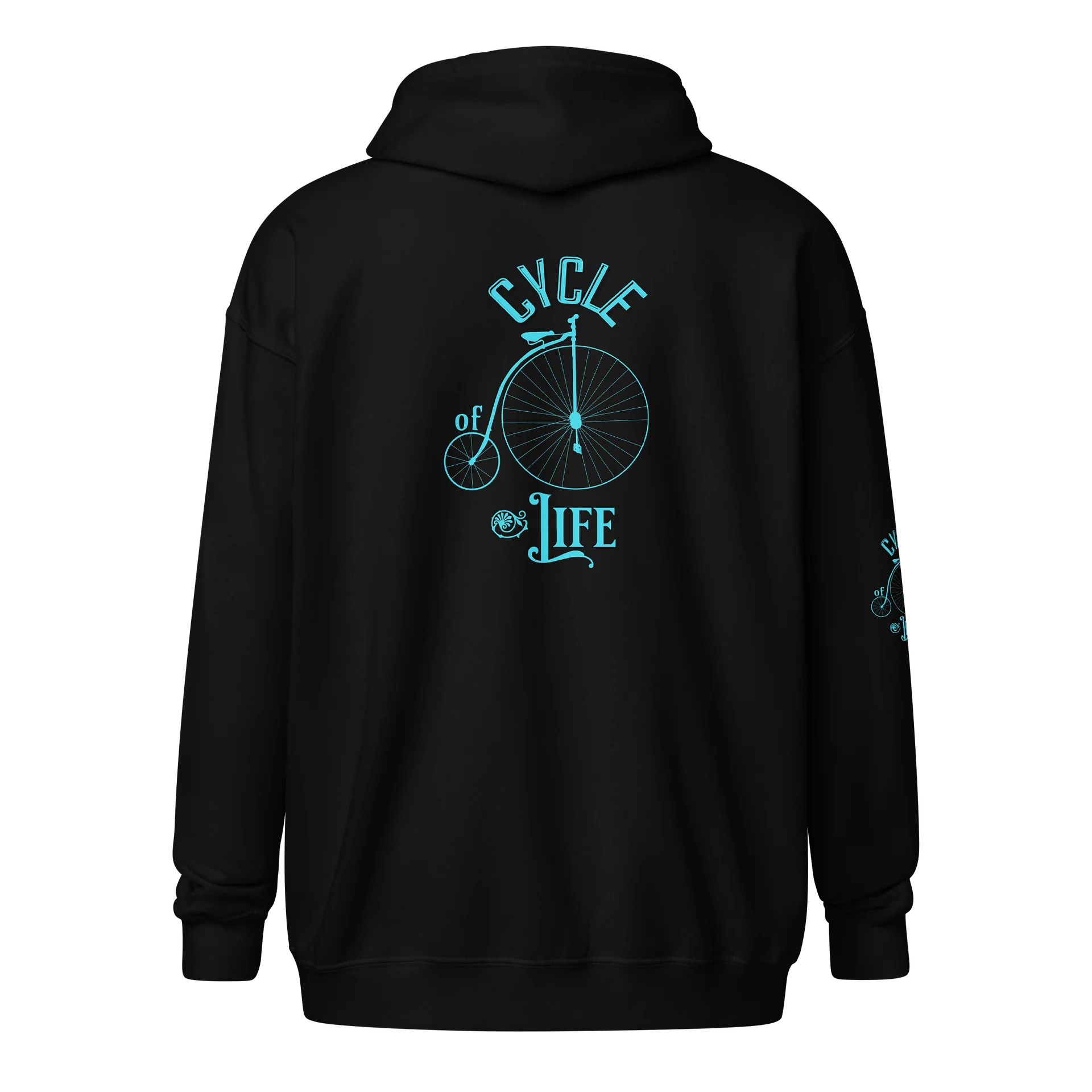 Cycle of Life Unisex Heavy Blend Zip Hoodie product image (1)