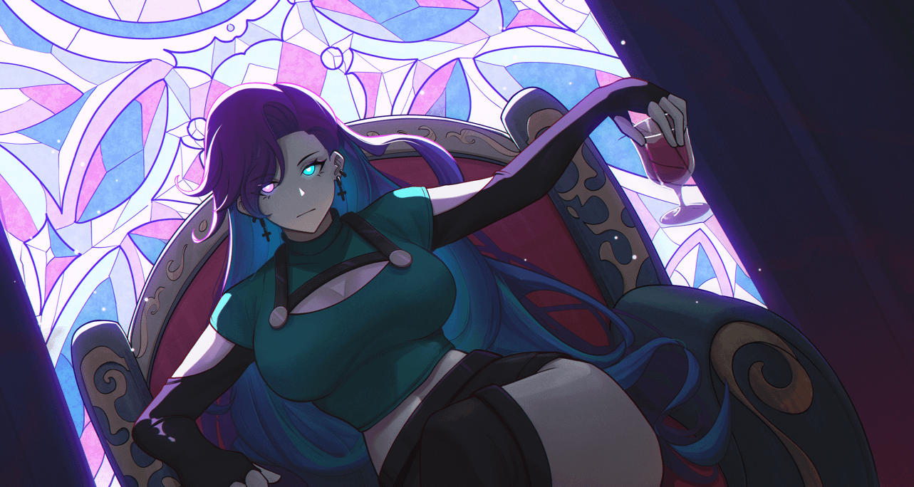 GoreGoddess_ Throne Wallpaper product image (1)