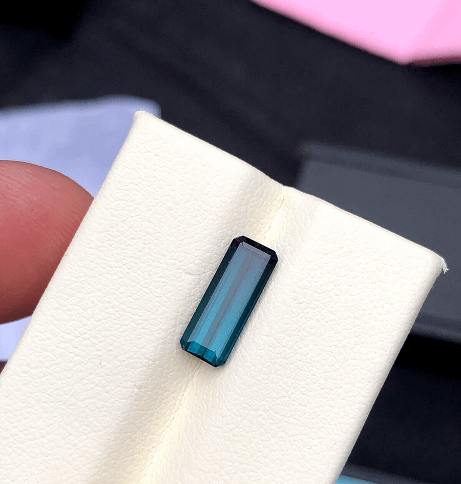 NAVY BLUE INDICOLITE TOURMALINE FOR MEN’S RING STONE FOR GENTS RING, 2.10 CRT product image (3)