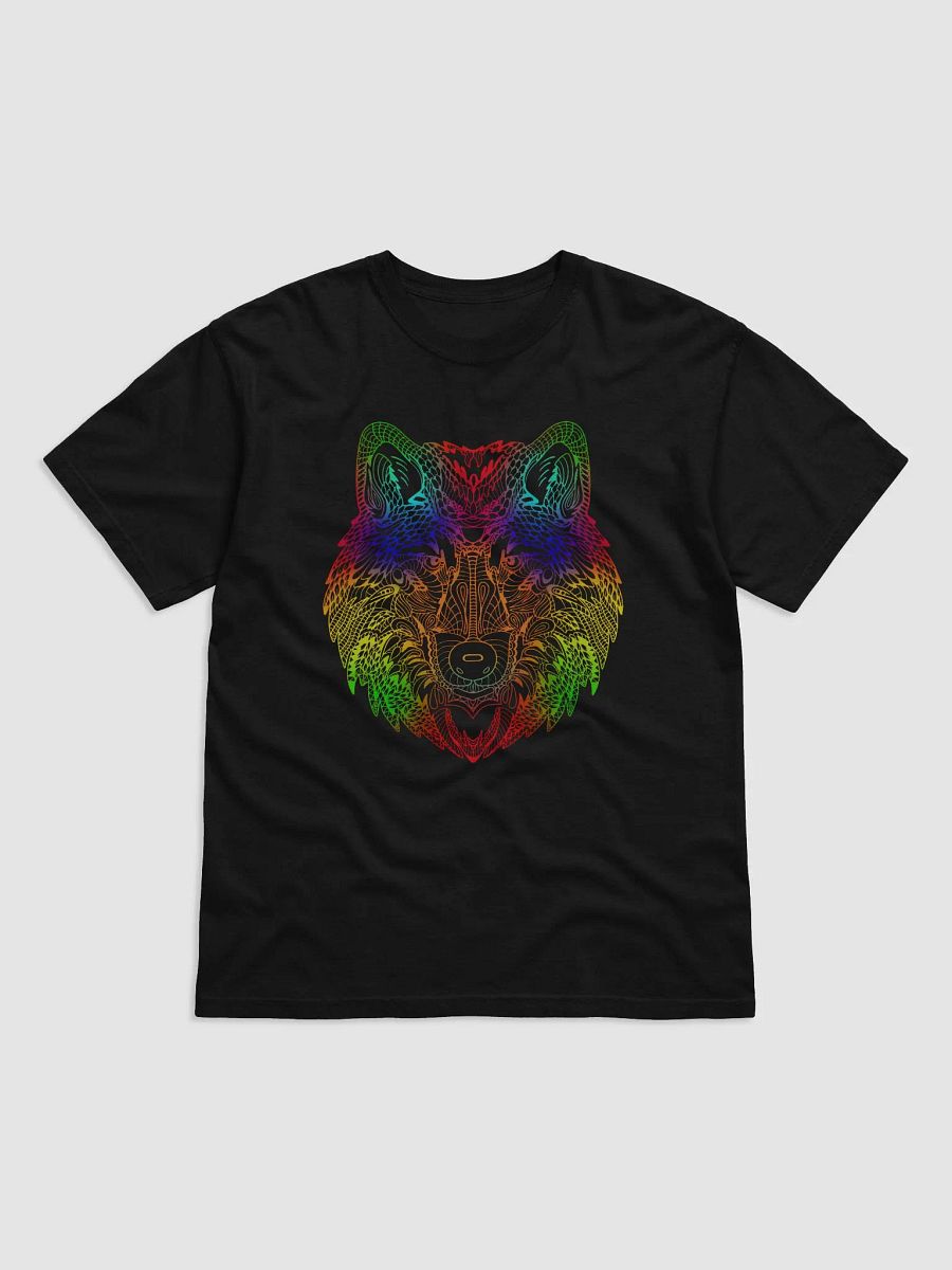 Vibrant Wolf Spirit T-Shirt product image (3)