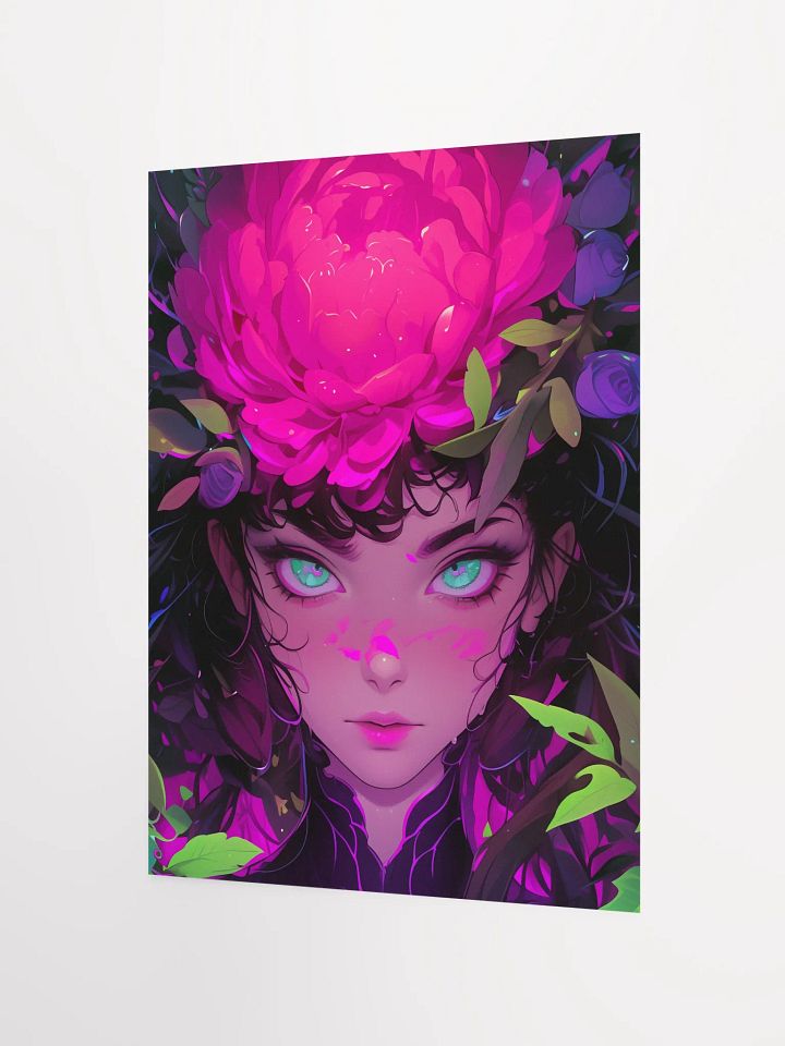 Mystical Floral Crown Poster product image (3)