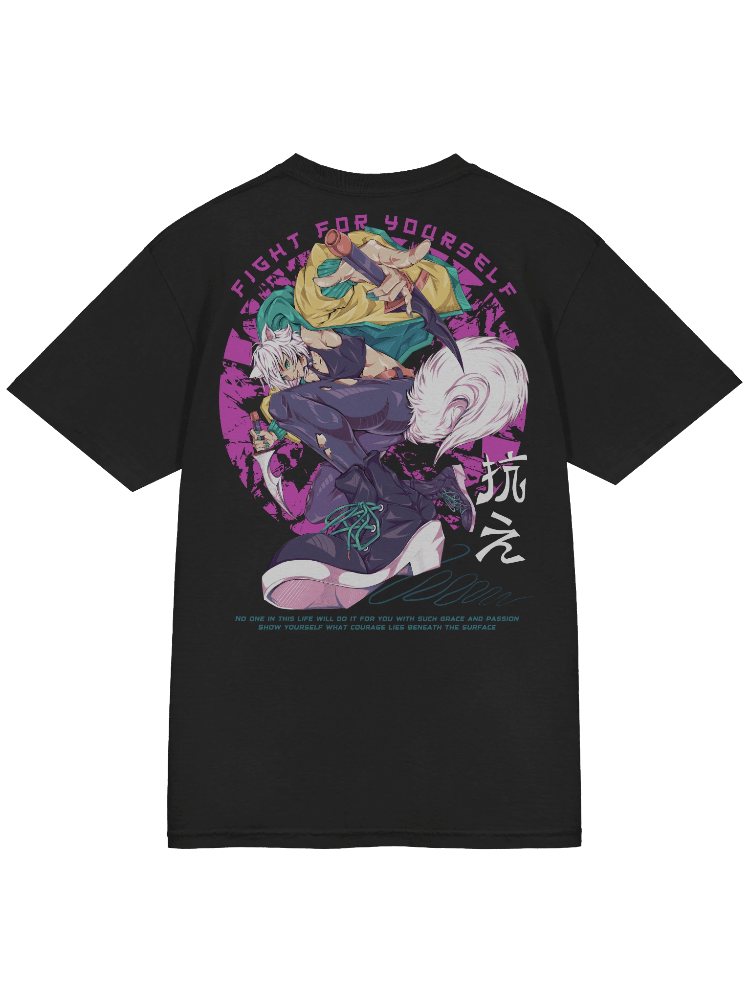 抗え FIGHT [Black Tee] product image (5)