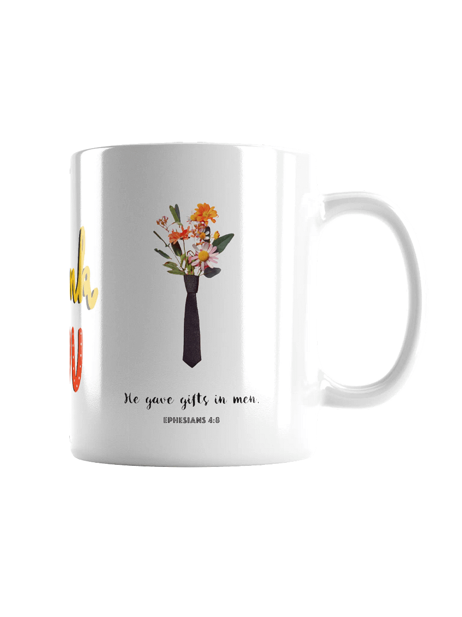 "He Gave Gifts in Men" | Ephesians 4:8 | Thank You Vibrant Thank You Bouquet Mug product image (3)