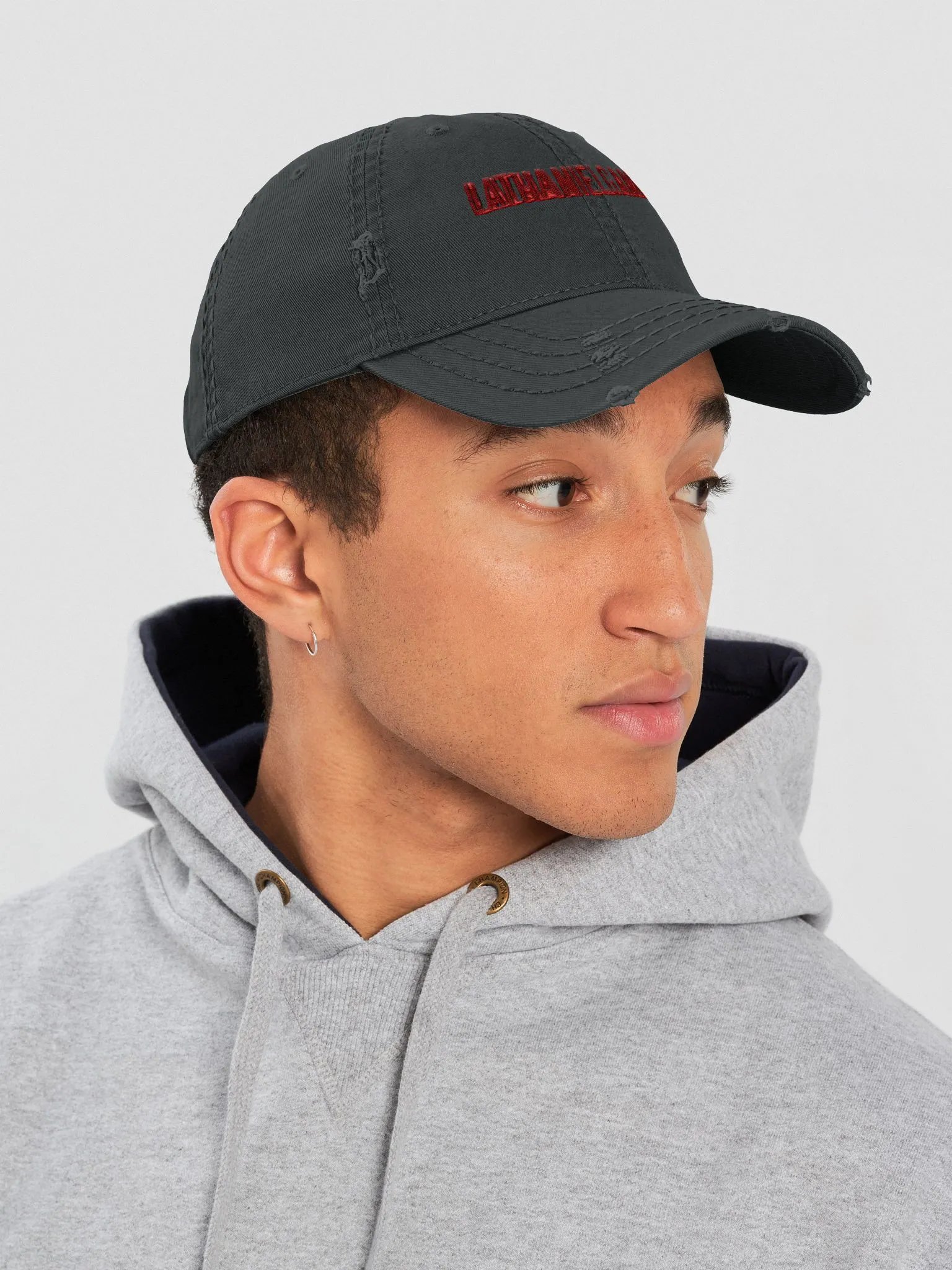 Distressed Hat Embroidered Logo (lathanielgamers) product image (6)