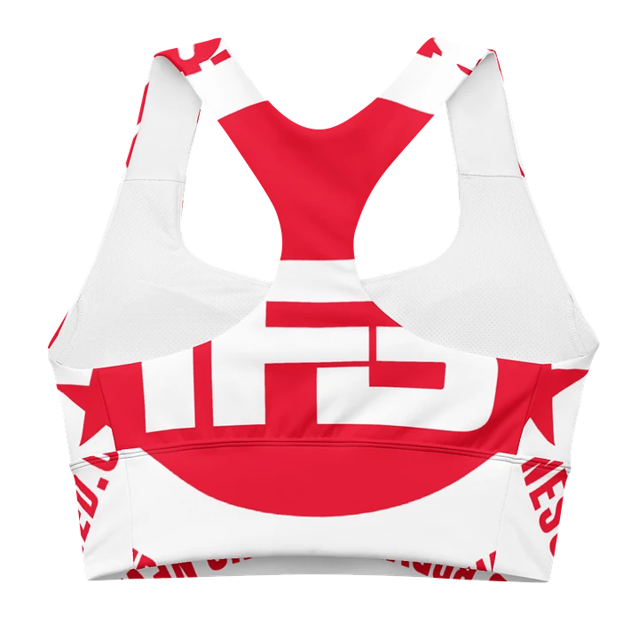 IFBNewsfeed.Org's All-Over Print Longline Sports Bra product image (1)