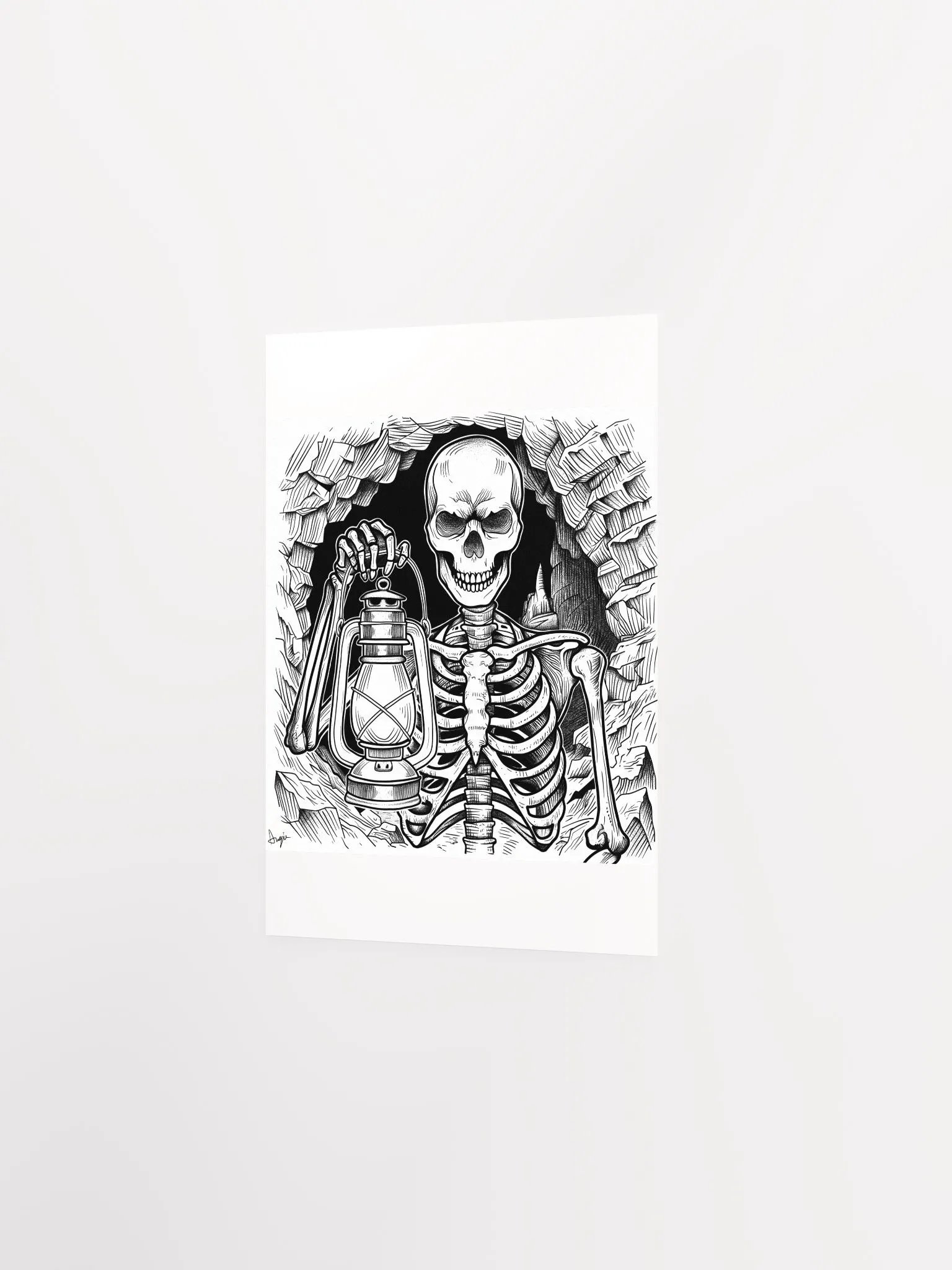 Signature Skeleton Poster product image (10)