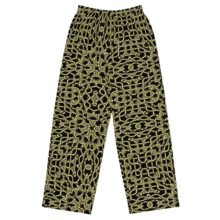 Golden Celtic Lace Wideleg Pants product image (2)