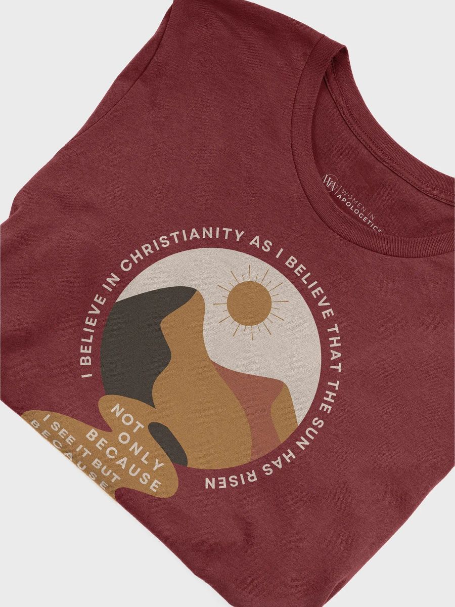 I Believe in Christianity C.S. Lewis Quote Unisex T-Shirt product image (44)
