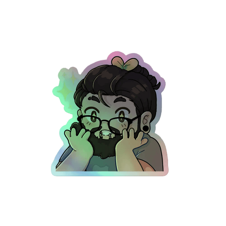 Yay Herb Holo Sticker product image (2)
