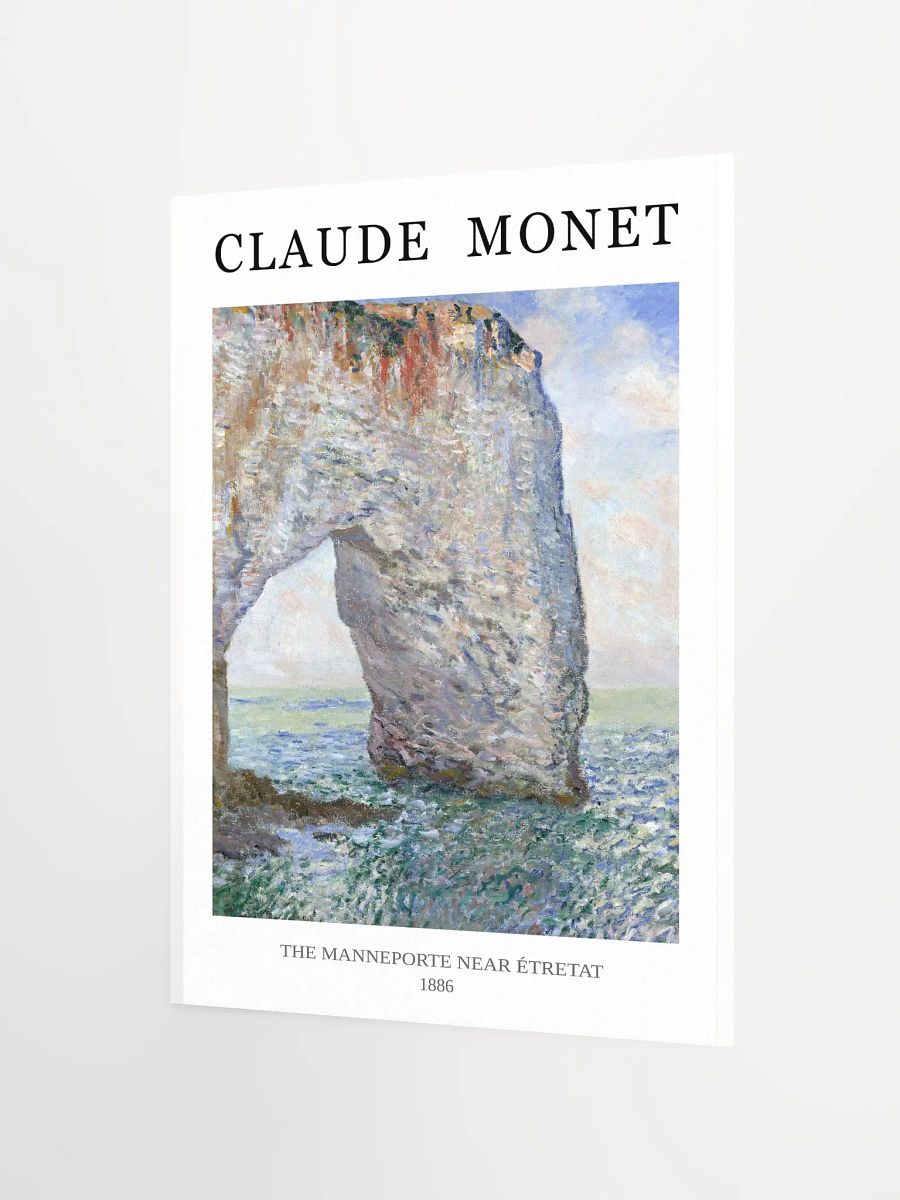 Classic art poster 'The Manneporte near Étretat' by Claude Monet product image (5)
