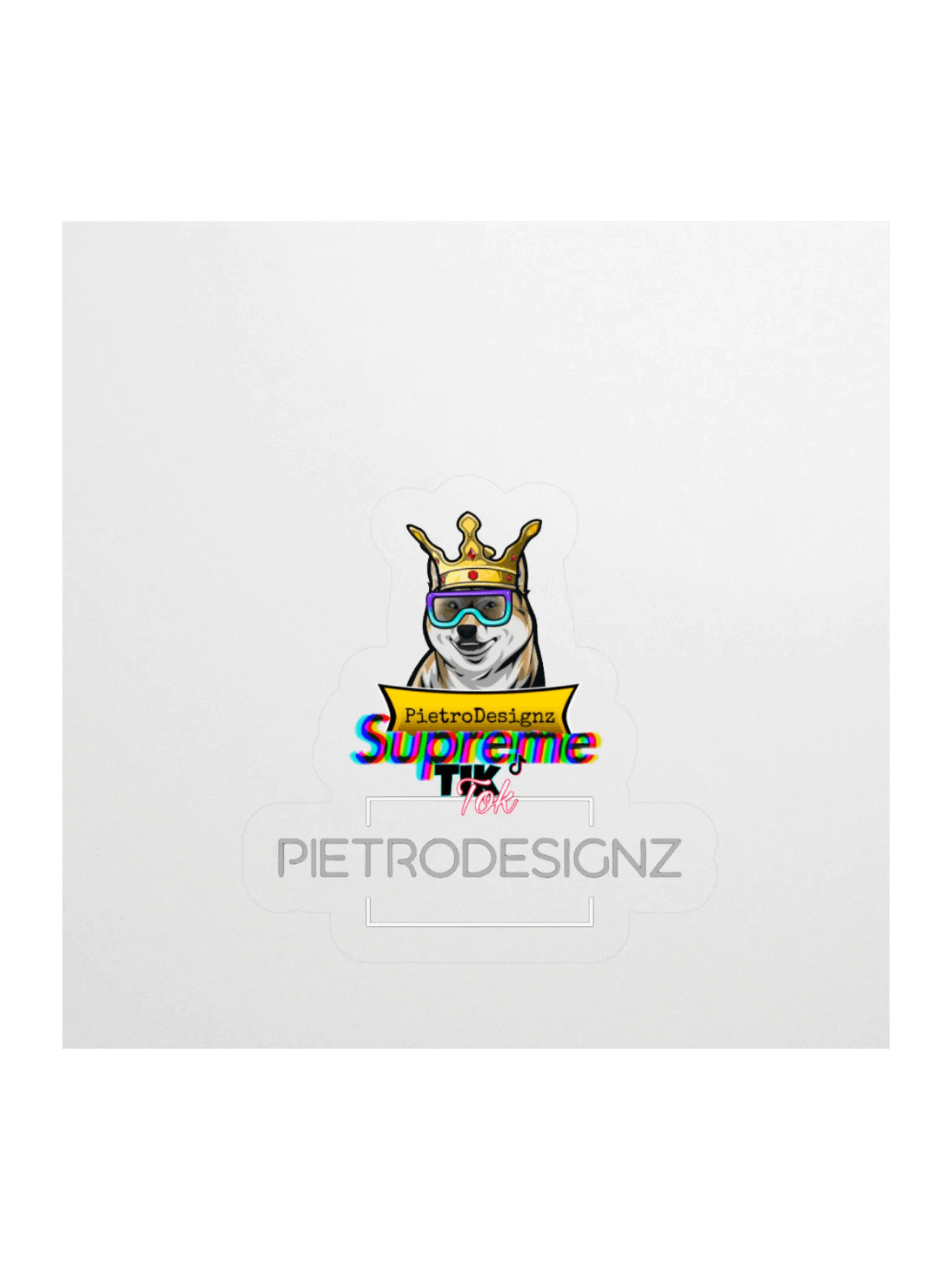 Kiss Cut Aufkleber pietrodesignz product image (4)