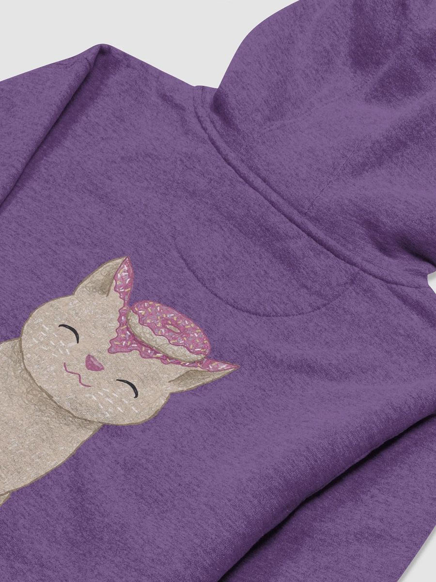 Lottie's Doughnut Cat Unisex Hoodie (Dark colours) product image (16)