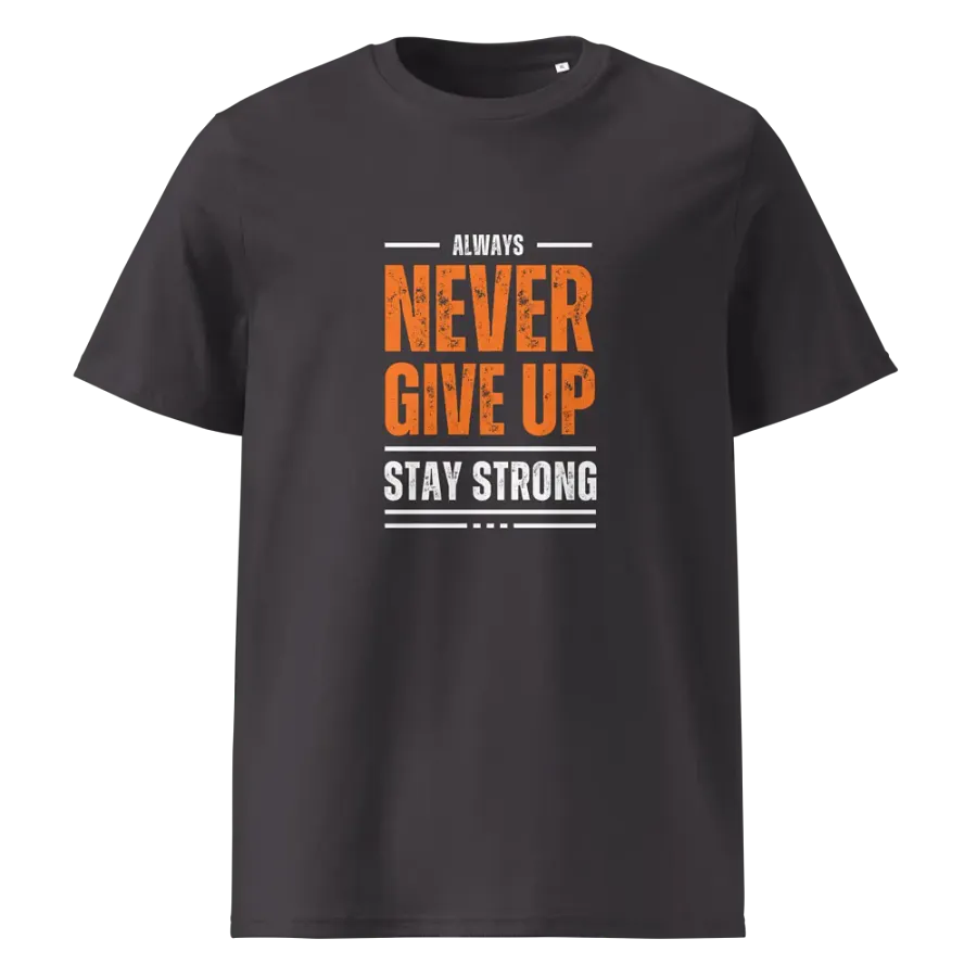 NEVER GIVE UP Glitch Tee product image (5)