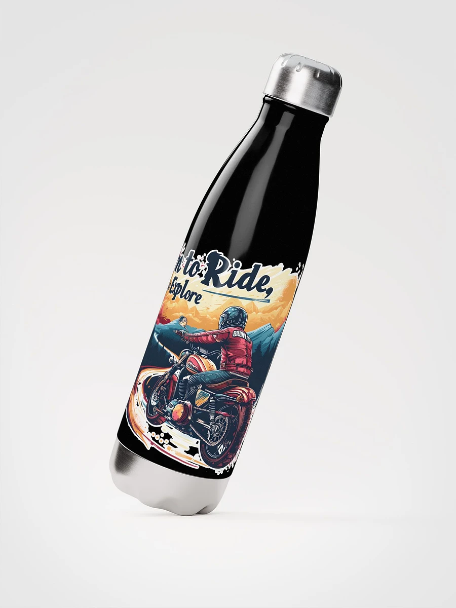 Ride to Explore Stainless Steel Water Bottle product image (2)