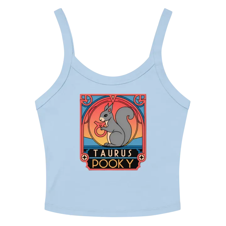 Taurus Pooky Art Deco Women's Tank Top product image (2)