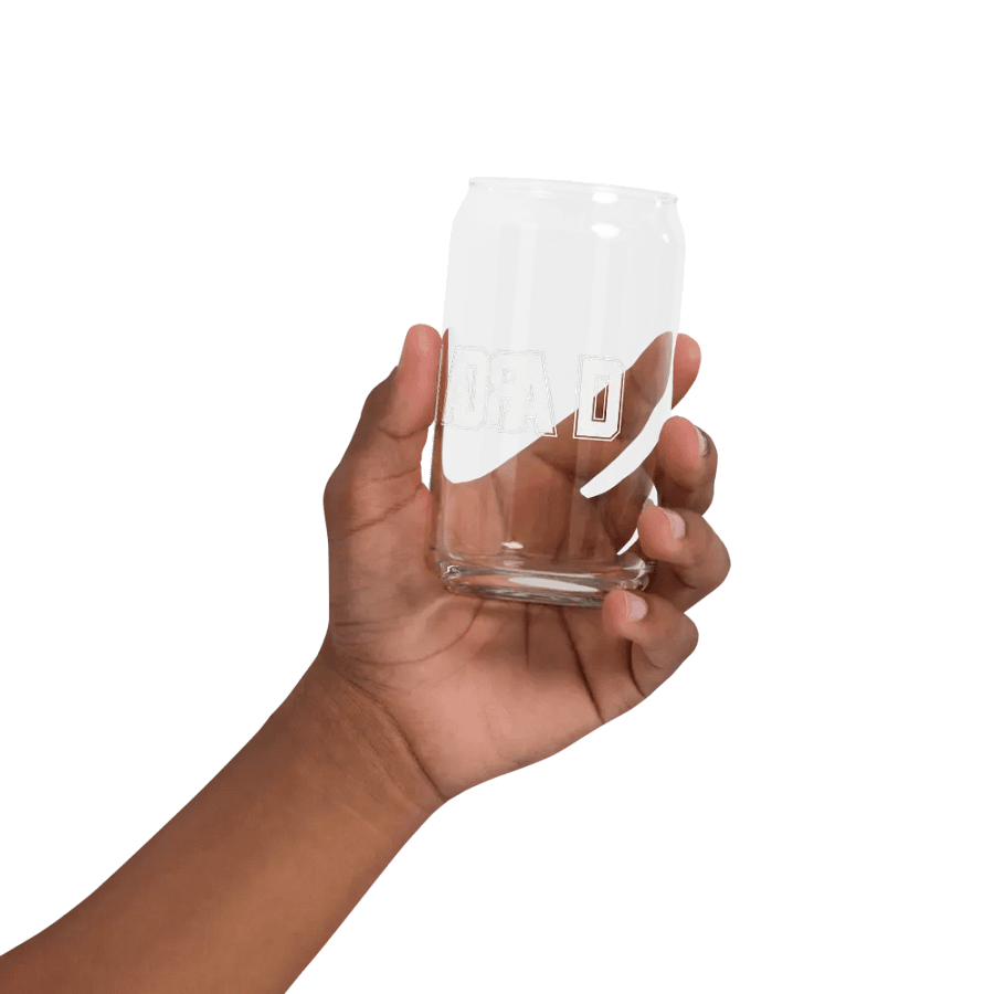 RAD DAD Sip in Style: Can-Shaped Glass product image (4)