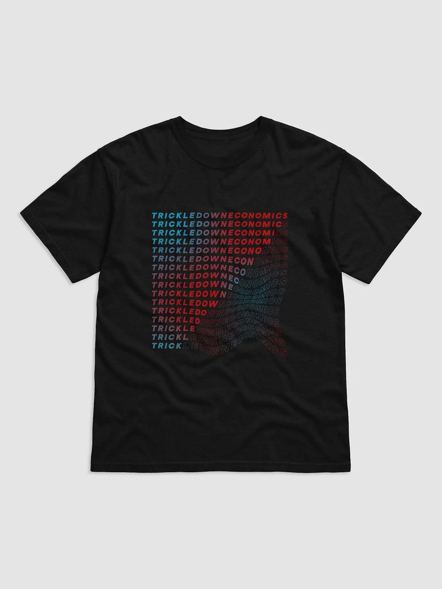 Trick Economics Tee (Gradient on Black) product image (4)