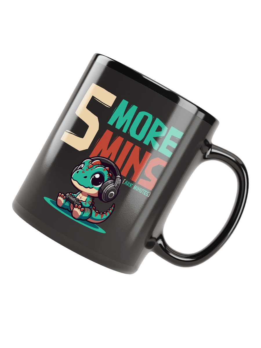 5 More Ark Minutes Black Mug product image (8)