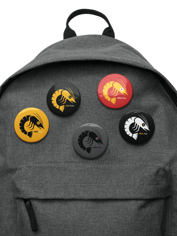 GSG Custom Button Set 5x product image (2)